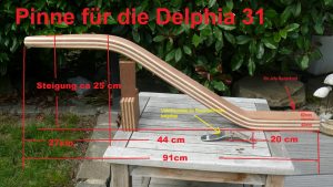 Pinne Delphia 31 -bemasst