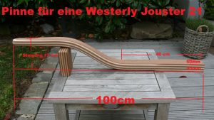 Pinne Westerly Jouster 21 bemasst