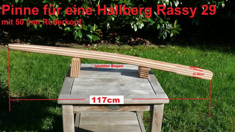 Pinne Hallberg Rassy 29 bemasst