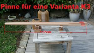 Pinne Varianta K 3 bemasst