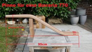 Pinne Bavaria 770 mit höherer Steigung 25 cm